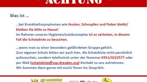 Achtung! Wichtige Hinweise!