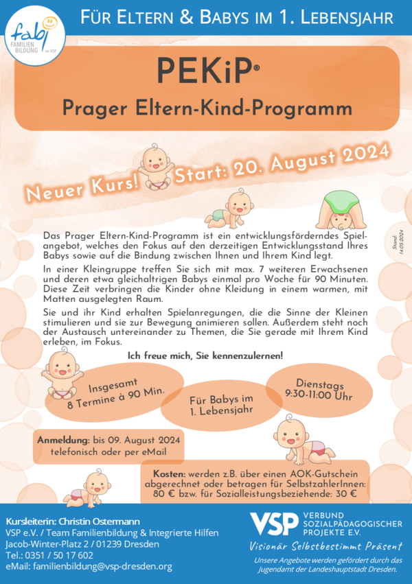 PEKiP - Prager Eltern-KInd-Programm